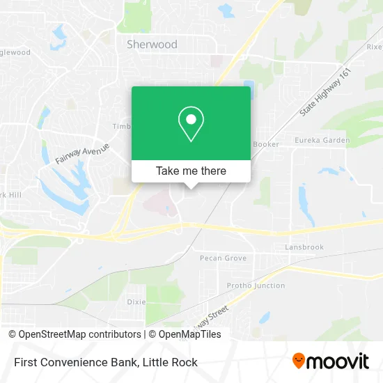 First Convenience Bank map