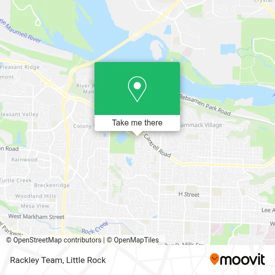 Rackley Team map
