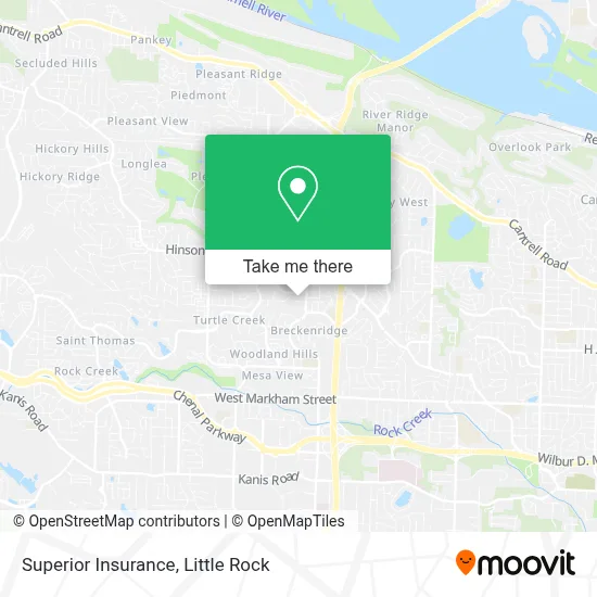 Superior Insurance map