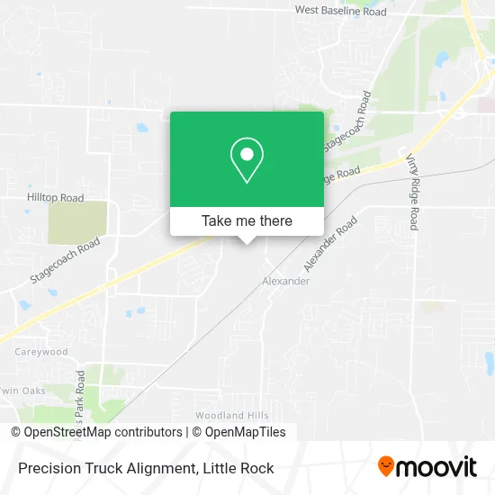 Precision Truck Alignment map