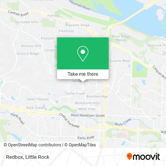 Redbox map