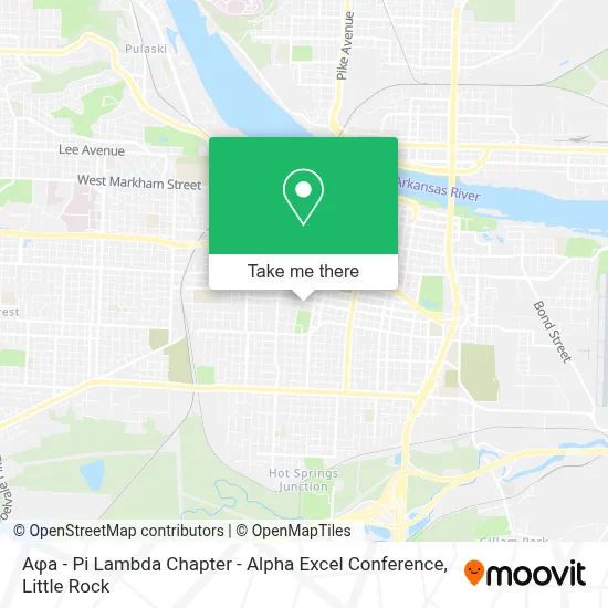 Aφa - Pi Lambda Chapter  - Alpha Excel Conference map