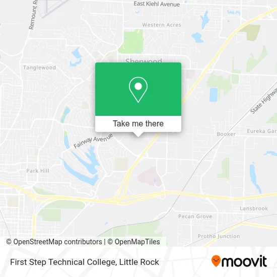 First Step Technical College map