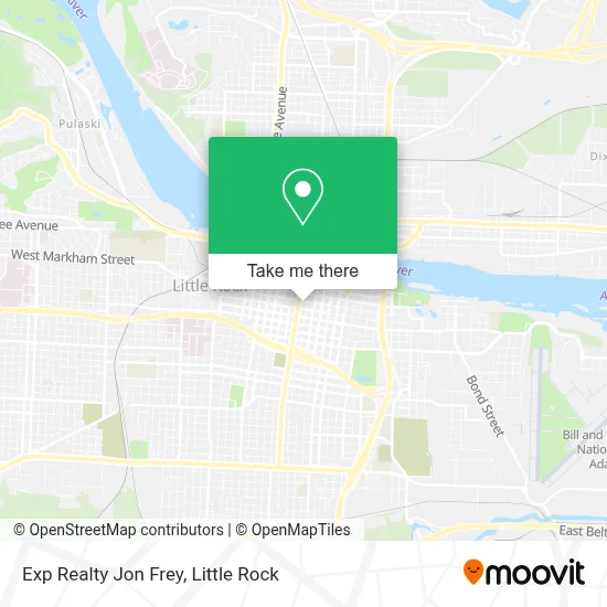 Exp Realty Jon Frey map