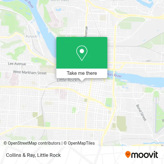 Collins & Ray map