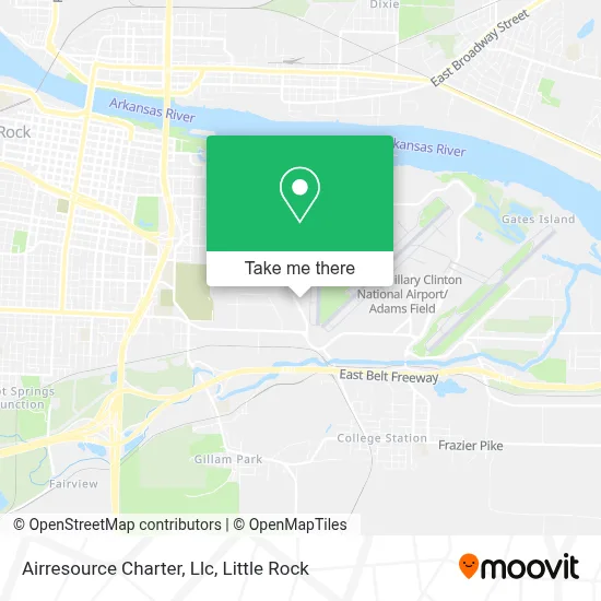 Airresource Charter, Llc map