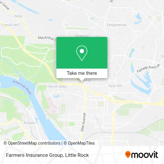 Farmers Insurance Group map