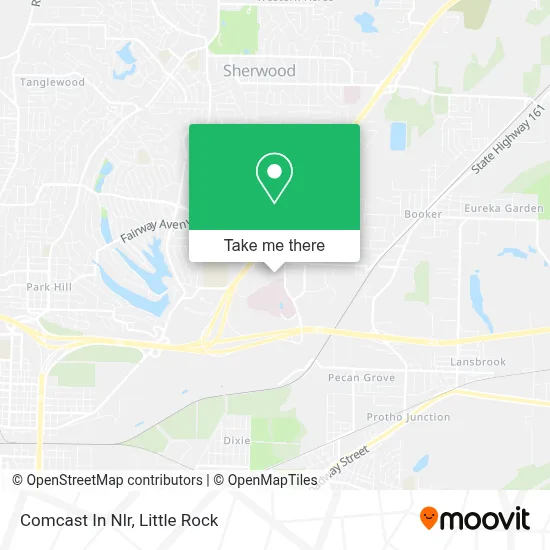 Comcast In Nlr map