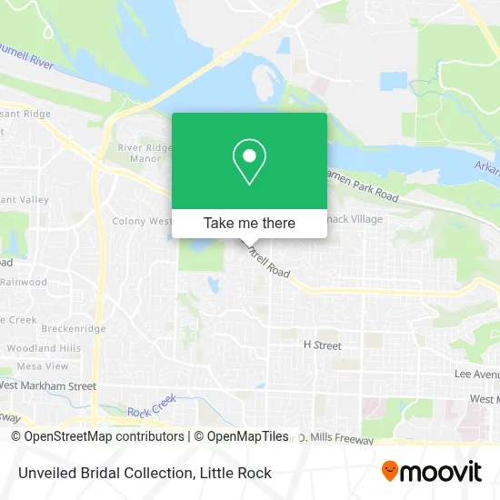 Unveiled Bridal Collection map