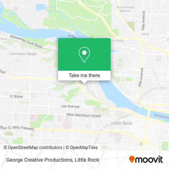 George Creative Productions map
