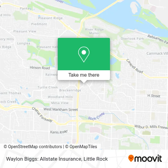 Waylon Biggs: Allstate Insurance map