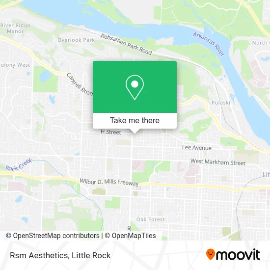 Rsm Aesthetics map