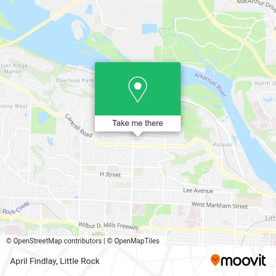 April Findlay map