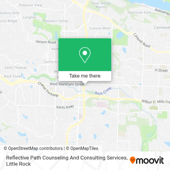 Reflective Path Counseling And Consulting Services map