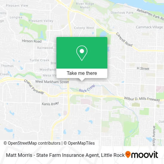 Matt Morris - State Farm Insurance Agent map