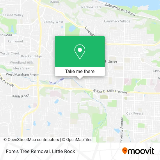 Fore's Tree Removal map