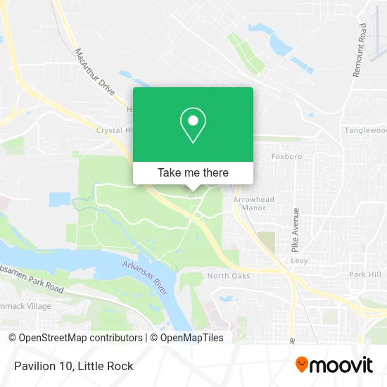 Pavilion 10 map