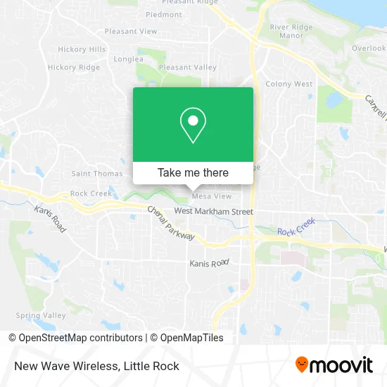 New Wave Wireless map
