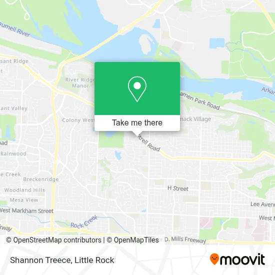 Shannon Treece map