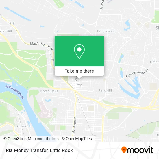 Ria Money Transfer map