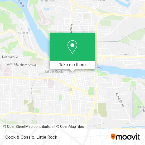 Cook & Cossio map