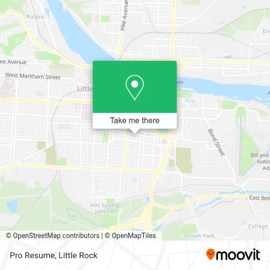 Pro Resume map