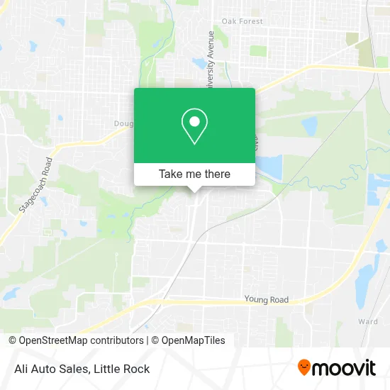 Ali Auto Sales map