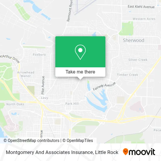 Montgomery And Associates Insurance map