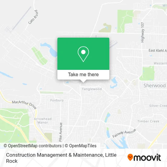 Construction Management & Maintenance map