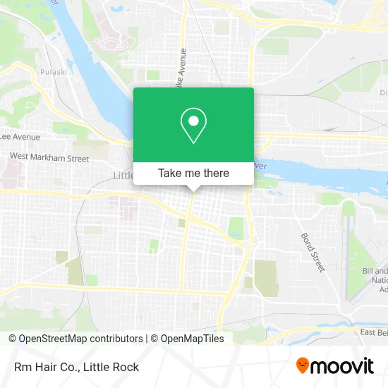 Rm Hair Co. map