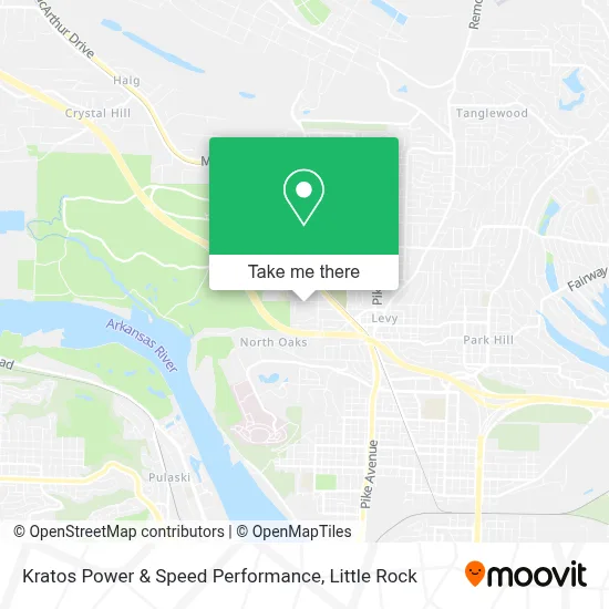 Kratos Power & Speed Performance map