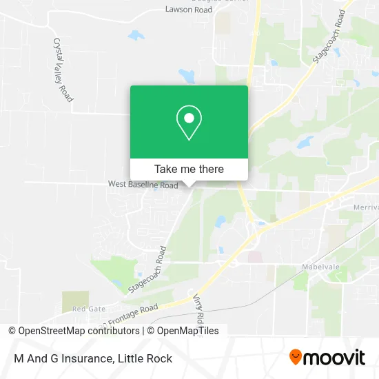 M And G Insurance map