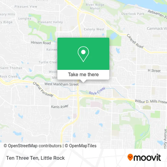 Ten Three Ten map
