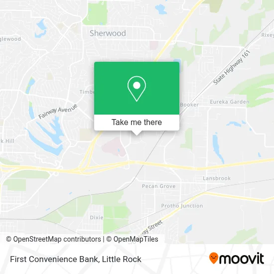 First Convenience Bank map