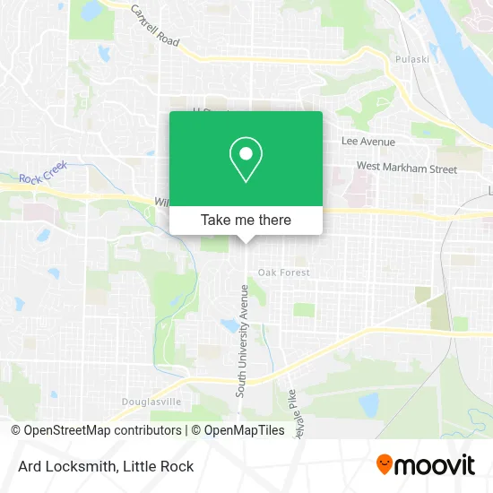 Ard Locksmith map