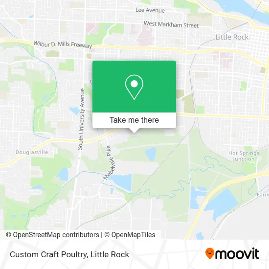 Custom Craft Poultry map