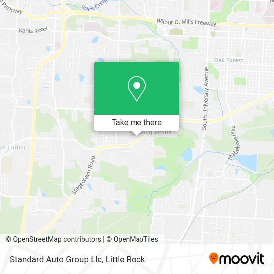 Standard Auto Group Llc map