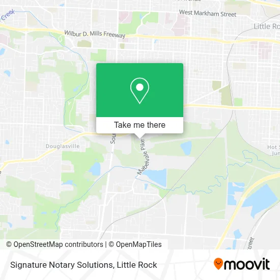 Signature Notary Solutions map