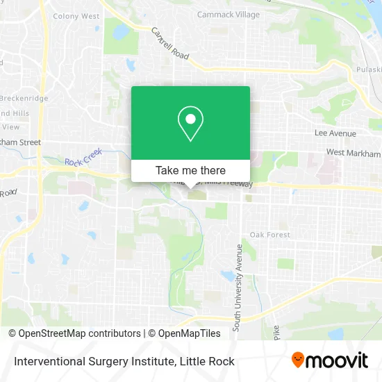 Interventional Surgery Institute map