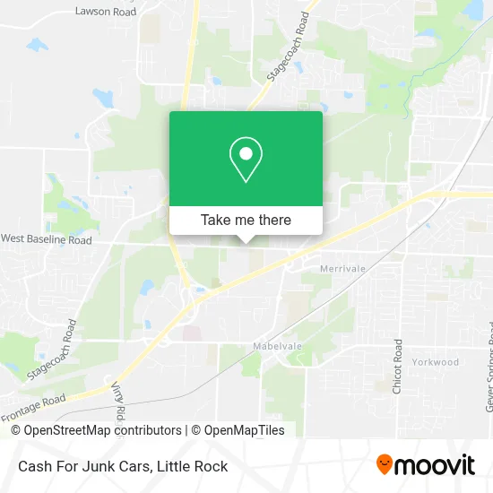 Cash For Junk Cars map