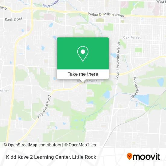 Kidd Kave 2 Learning Center map
