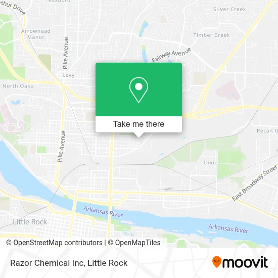 Razor Chemical Inc map