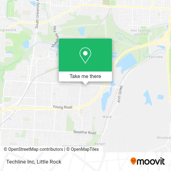 Techline Inc map