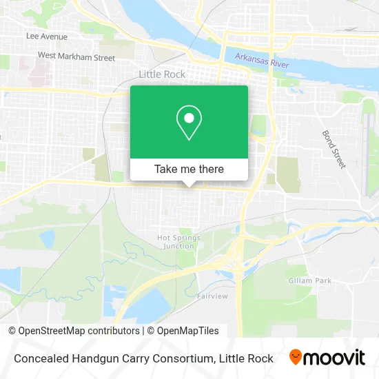 Concealed Handgun Carry Consortium map