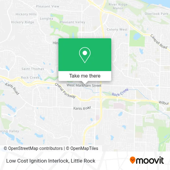 Low Cost Ignition Interlock map