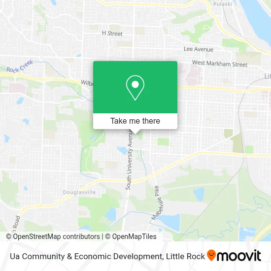Ua Community & Economic Development map