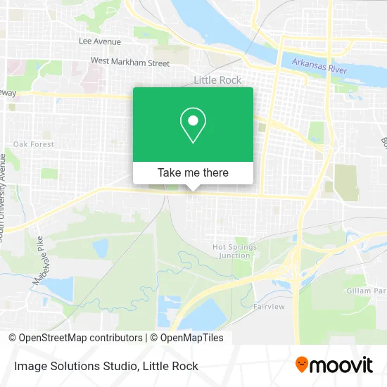 Image Solutions Studio map