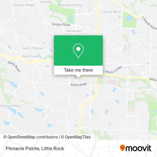 Pinnacle Pointe map