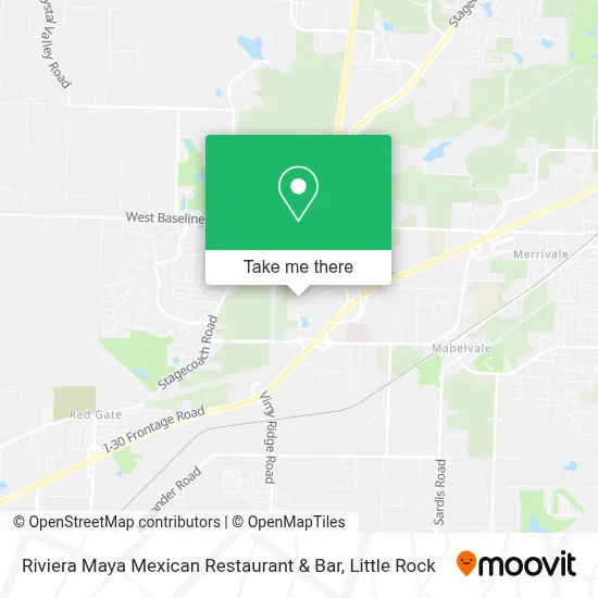 Riviera Maya Mexican Restaurant & Bar map