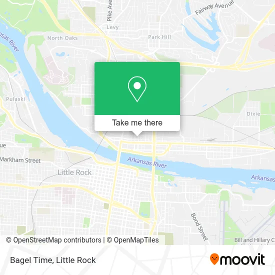 Bagel Time map